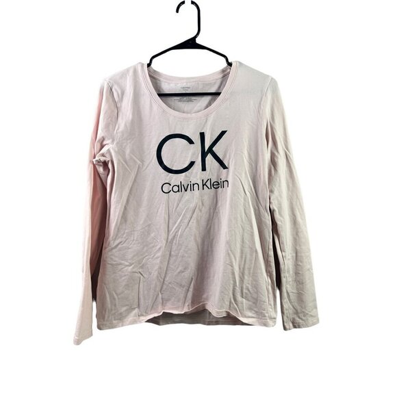 Calvin Klein Tops - Calvin Klein Women's Soft Pink Long Sleeve Top